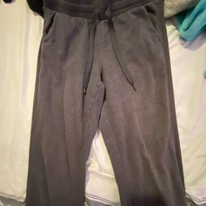 Grey sweatpants